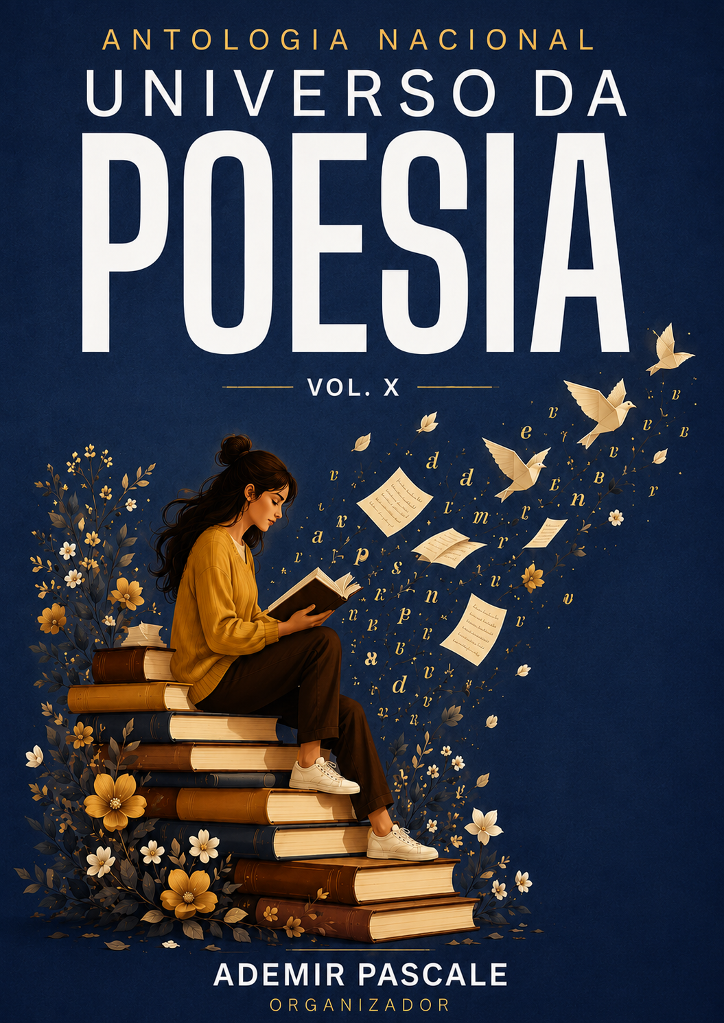Capa de Universo da Poesia – Vol. X