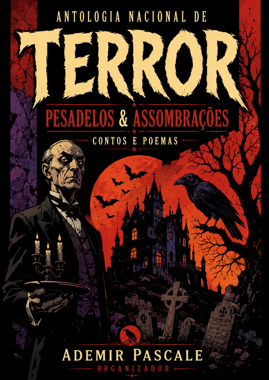 Capa de PESADELOS & ASSOMBRAÇÕES – CONTOS E POEMAS