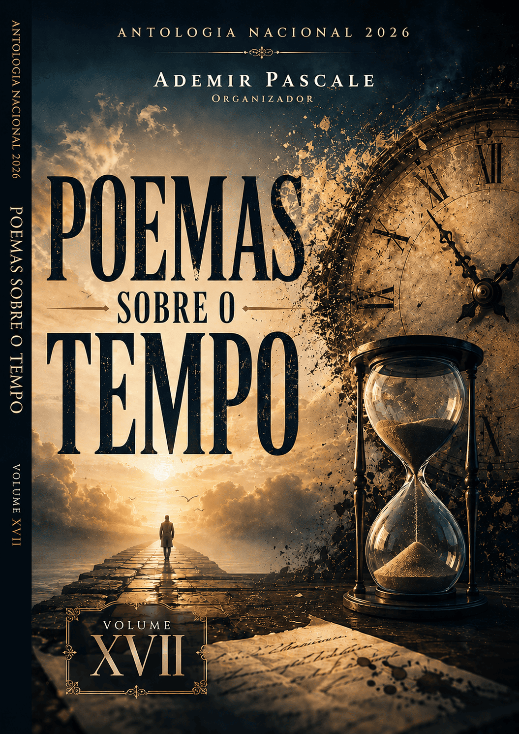 Capa de POEMAS SOBRE O TEMPO – VOL. XVII