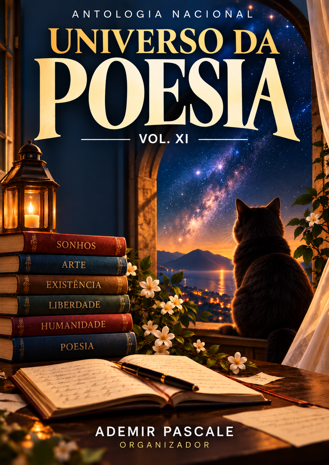 Capa de UNIVERSO DA POESIA – VOL. XI