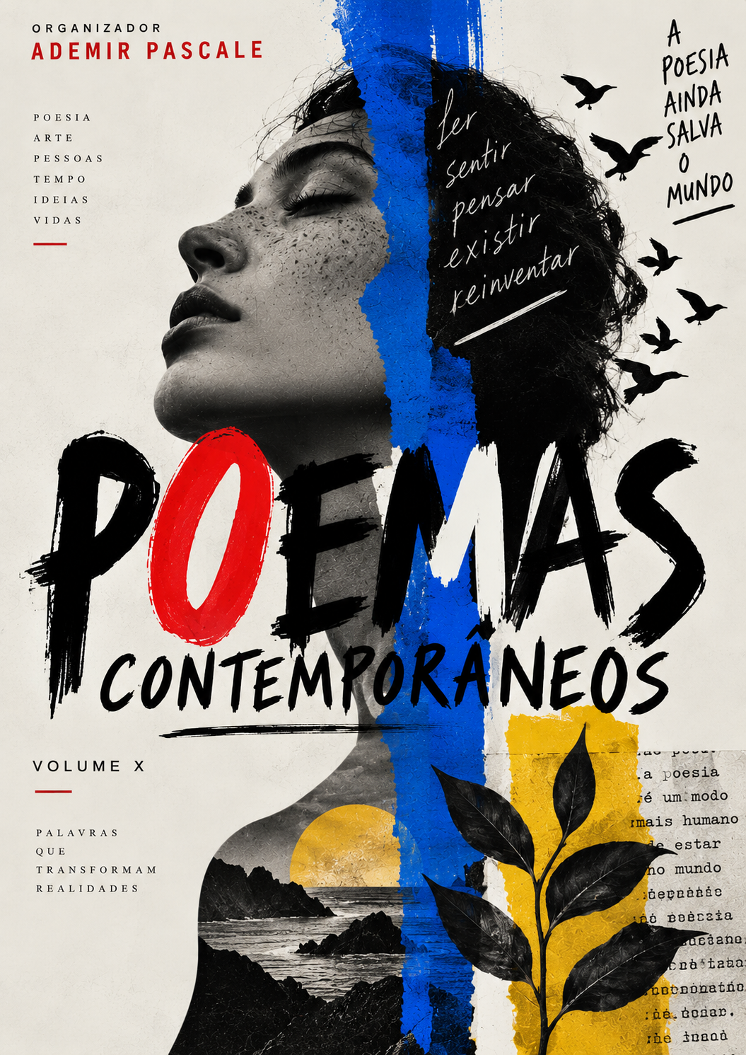 Capa de POEMAS CONTEMPORÂNEOS – VOL. X