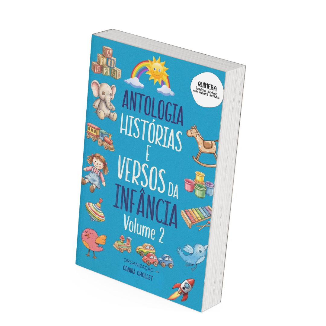 Capa de ANTOLOGIA HISTÓRIAS E VERSOS DA INFÂNCIA - VOLUME 2