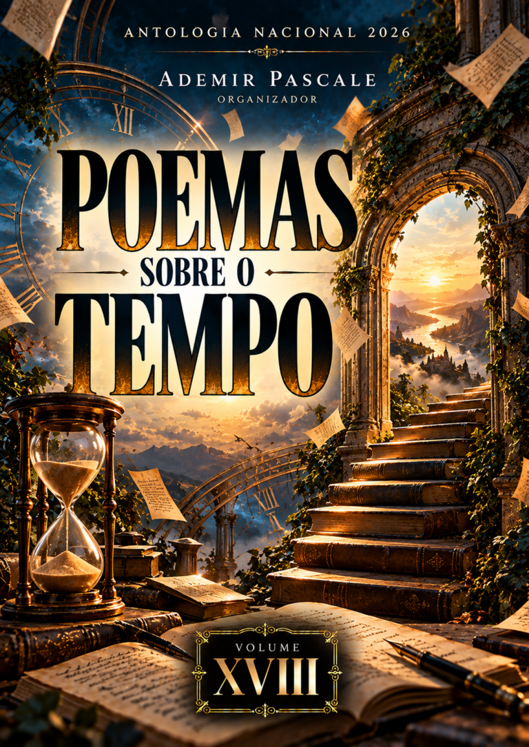 Capa de POEMAS SOBRE O TEMPO – VOL. XVIII
