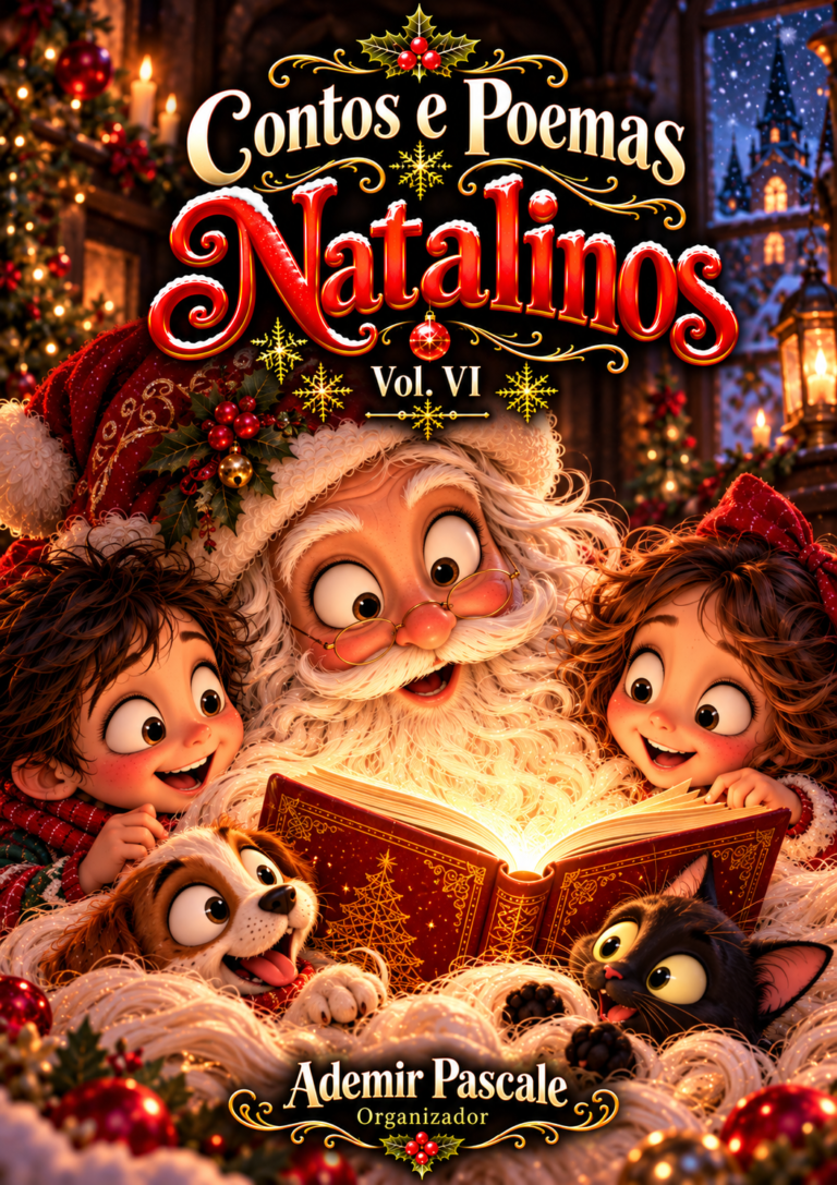 Capa de CONTOS E POEMAS NATALINOS – VOL. VI
