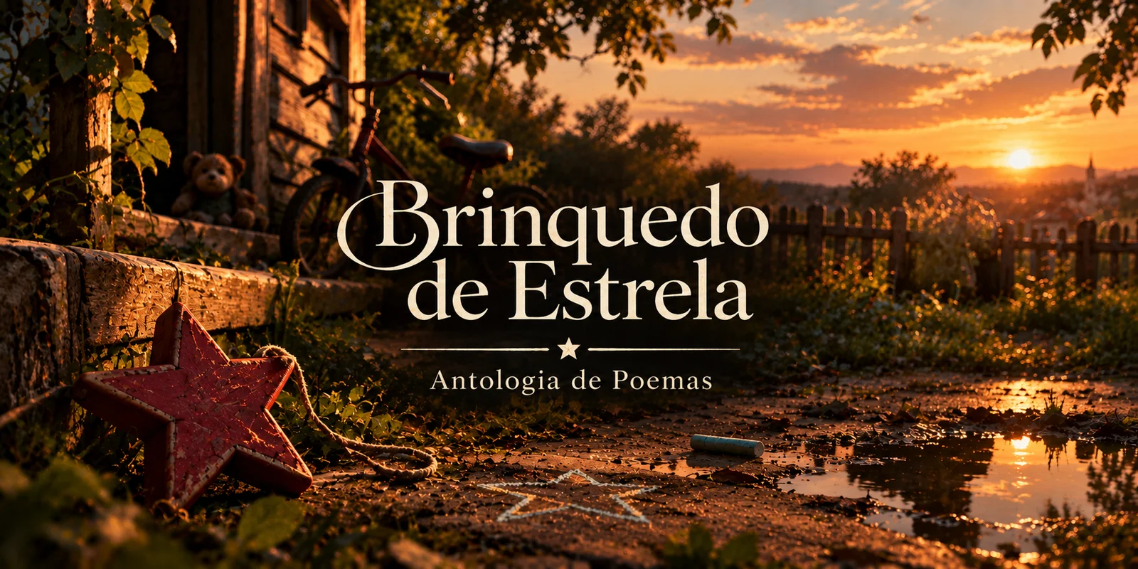 Capa de Brinquedo de Estrela — Antologia de Poemas