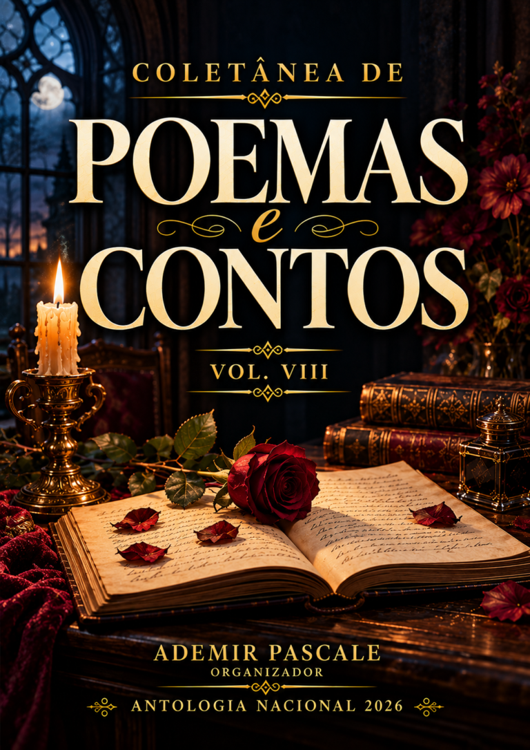 Capa de COLETÂNEA DE POEMAS E CONTOS – VOL. VIII